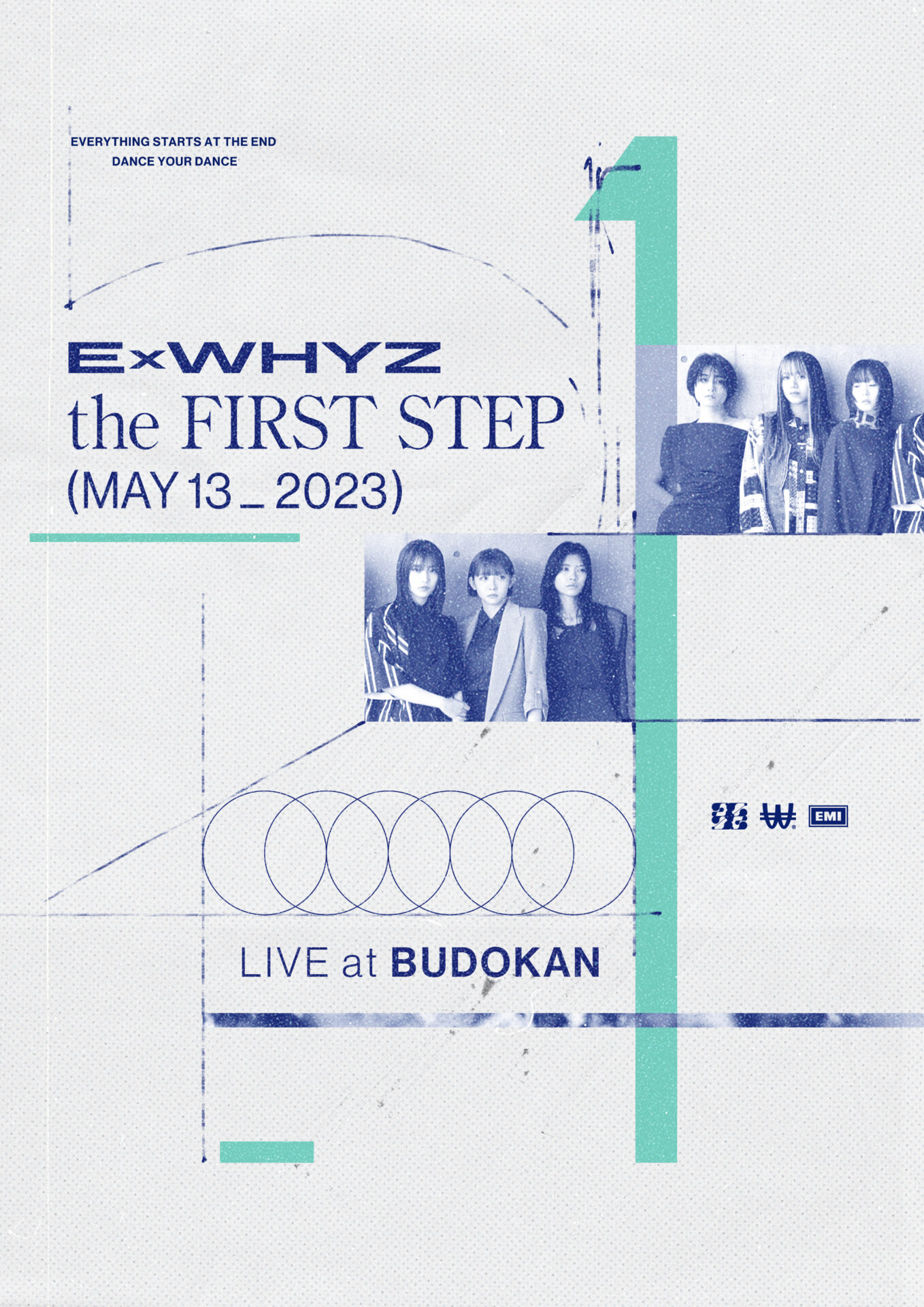 ExWHYZ LIVE at BUDOKAN “the FIRST STEP” MAIN VISUAL